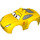 Duplo Yellow Car Chassis 7 x 4 Cruz Ramirez (33534)