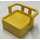 Duplo Yellow Chair Non-Solid Back Support