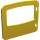 Duplo Gelb Tür 1 x 4 x 3 mit Groß Fenster (4247)