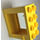 Duplo Yellow Door Frame 2 x 4 x 3 Old (with Flat Rim)