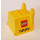 Duplo Geel Duplo Dump Truck Container met Hatch (31257)