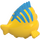 Duplo Yellow Fish (Flounder)