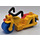 Duplo Yellow Motorcycle