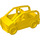 Duplo Yellow MPV Car with Dark Stone Gray Base (47437)