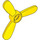 Duplo Yellow Propeller with 3 Blades (15211)