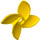 Duplo Gelb Rotor mit Rotation Stift (35130)