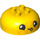Duplo Gelb Runden Backstein 4 x 4 mit Dome oben mit Smiling Gesicht mit Tongue (102298 / 110312)