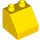 Duplo Yellow Slope 2 x 2 x 1.5 (45°) (6474 / 67199)