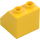 Duplo Jaune Pente 2 x 2 x 1.5 (45°) avec Octan logo, Gas Gauge, et &#039;2.35&#039; (6474 / 63017)