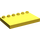 Duplo Yellow Tile 4 x 6 with Studs on Edge (31465)