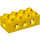 Duplo Yellow Toolo Brick 2 x 4 (31184 / 76057)