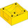 Duplo Amarillo Tren Compartment 4 x 4 x 1.5 con Asiento (51547 / 98456)