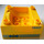 Duplo Yellow Train Compartment 4 x 4 x 1.5 with Seat with 50422 Train Decoration (51547 / 52419)