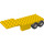 Duplo Gelb Truck Anhänger 4 x 13 x 2 (47411 / 89861)