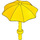 Duplo Yellow Umbrella with Stop (40554)