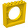 Duplo Gelb Mauer 2 x 6 x 5 mit Loch (31191)