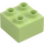 Duplo Yellowish Green Brick 2 x 2 (3437 / 89461)