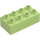 Duplo Yellowish Green Brick 2 x 4 (3011 / 31459)