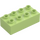 Duplo Yellowish Green Brick 2 x 4 (3011 / 31459)