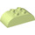 Duplo Vert jaunâtre Brique 2 x 4 avec Incurvé Sides (98223)