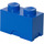 LEGO 2 stud Blau Storage Backstein (5004280)