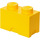 LEGO 2 stud Yellow Storage Brick (5003570)