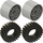 LEGO 2 Tyres and Hubs 62 mm Set 5248