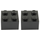 LEGO 2x2 Black Bricks Set 3453