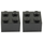 LEGO 2x2 Noir Bricks 3453