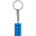 LEGO 2x4 Bright Blue Keyring (853993)