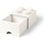 LEGO 4 Stud White Storage Brick Drawer (5006208)