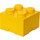 LEGO 4 stud Gelb Storage Backstein (5003576)