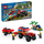 LEGO 4x4 Feuer Truck mit Rescue Boat 60412