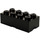 LEGO 8 stud Schwarz Storage Backstein (5005031)