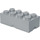 LEGO 8 Stud Storage Brick Stone Gray (5007268)