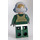 LEGO A-Flügel Pilot mit Dunkelgrün Jumpsuit (Stirnrunzeln / Scared) Minifigur