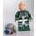 LEGO A-wing Pilot with Dark Green Jumpsuit (Frown / Scared) Minifigure