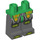 LEGO Aaron - No Clip auf Der Rücken (70325) Minifigure Hüften und Beine (3815 / 23775)