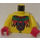 LEGO Achu Torso with Yellow Arms and Red Hands (973 / 73403)