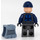 LEGO ACU Light Flesh, Dark Blue Cap, And Sand Blue Armor Minifigure