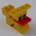 LEGO Advent Calendar Set 4124-1 Subset Day 8 - Frog with Hat