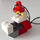 LEGO Advent Calendar 4924-1 Teilmenge Day 13 - Santa Ornament