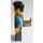 LEGO Adventurer with Black Short Hair and Baby Carrier Minifigure