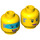 LEGO Agent Caila Phoenix Minifigure Hoofd (Verzonken Solid Stud) (3626)