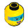LEGO Agent Caila Phoenix Minifigure Head (Recessed Solid Stud) (3626 / 18296)