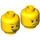 LEGO Agent Max Burns Minifigure Diriger (Goujon solide encastré) (3626 / 18198)