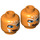 LEGO Ahsoka Tano Head (Recessed Solid Stud) (3626 / 13679)