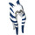 LEGO Ahsoka Togruta Long Headdress with Dark Blue Stripes (68677)