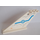 LEGO Aircraft Tail 12 x 2 x 5 with Dark Azure Stripe and Target Pattern Model Left Sticker (18988)