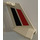 LEGO Aircraft Tail 4 x 7 x 4.3 with Red and Black Stripes (4867)